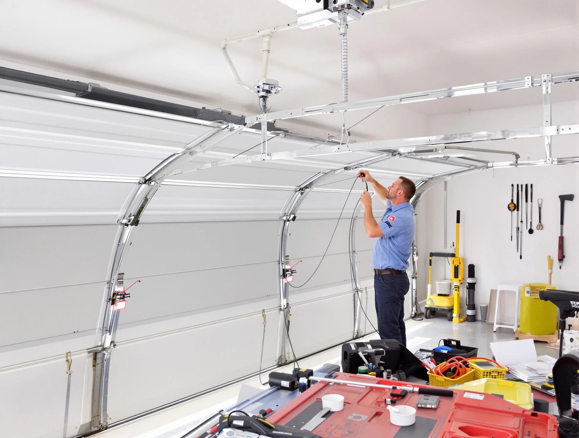 Garage door cable repair service by Brook Highland Garage Door Repair in Brook Highland