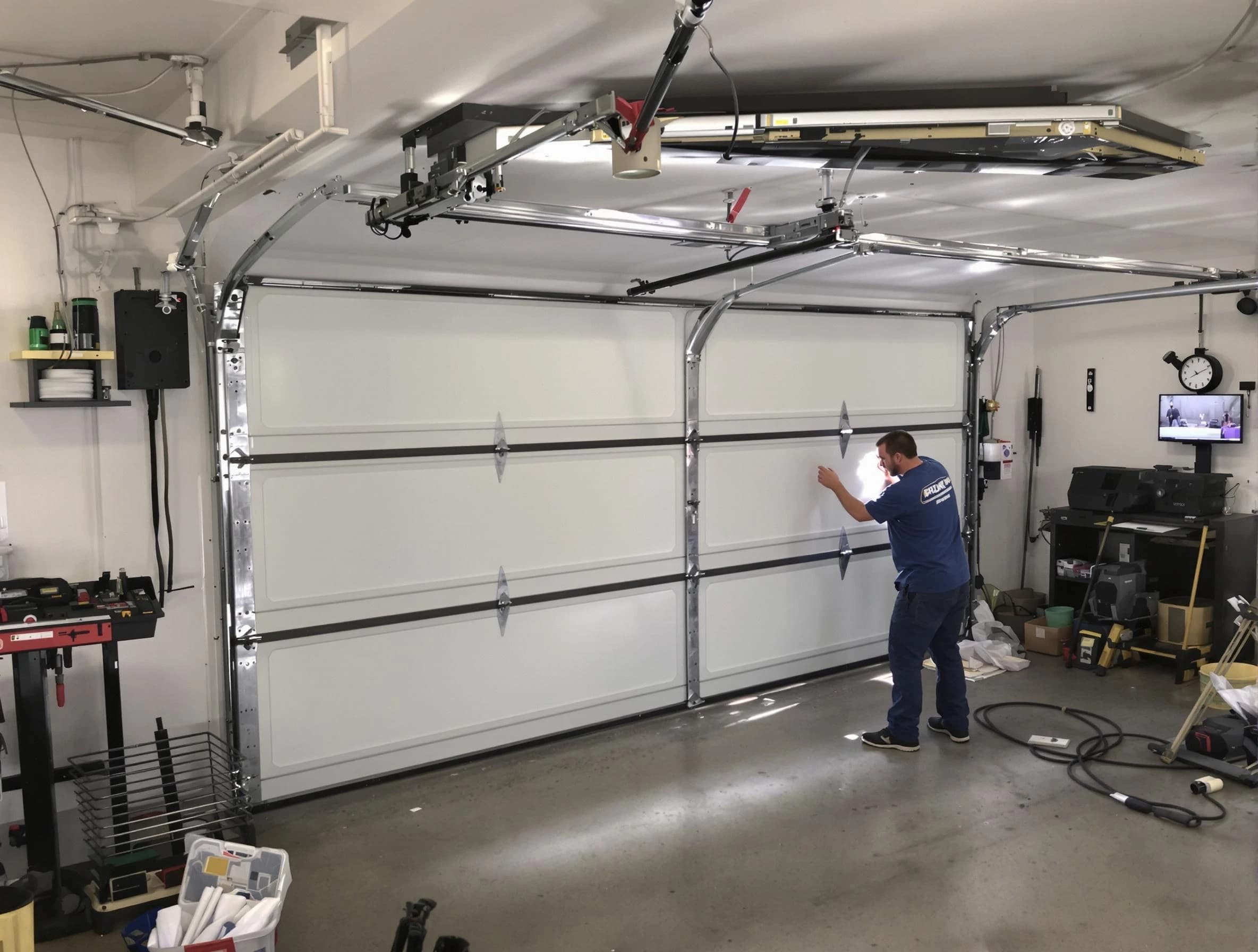 Professional garage door repair service by Brook Highland Garage Door Repair in Brook Highland