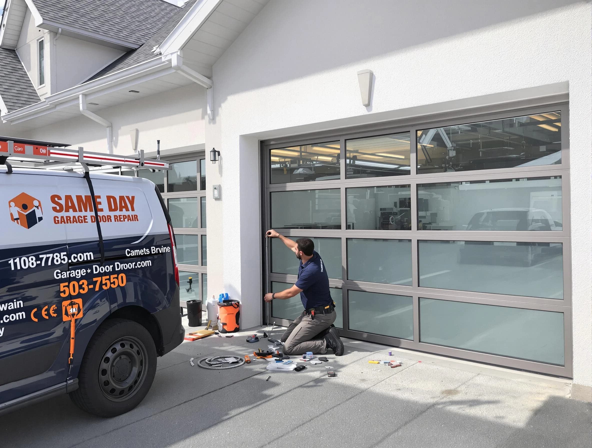 Same-day garage door repair service by Brook Highland Garage Door Repair in Brook Highland