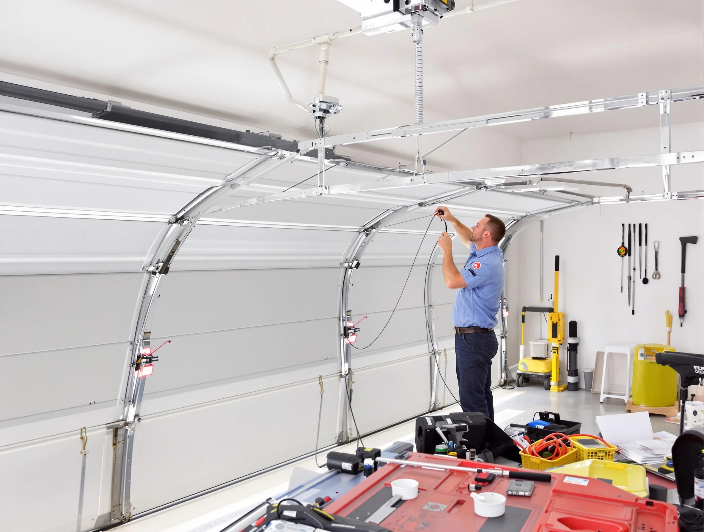 Garage door cable repair service by Brook Highland Garage Door Repair in Brook Highland