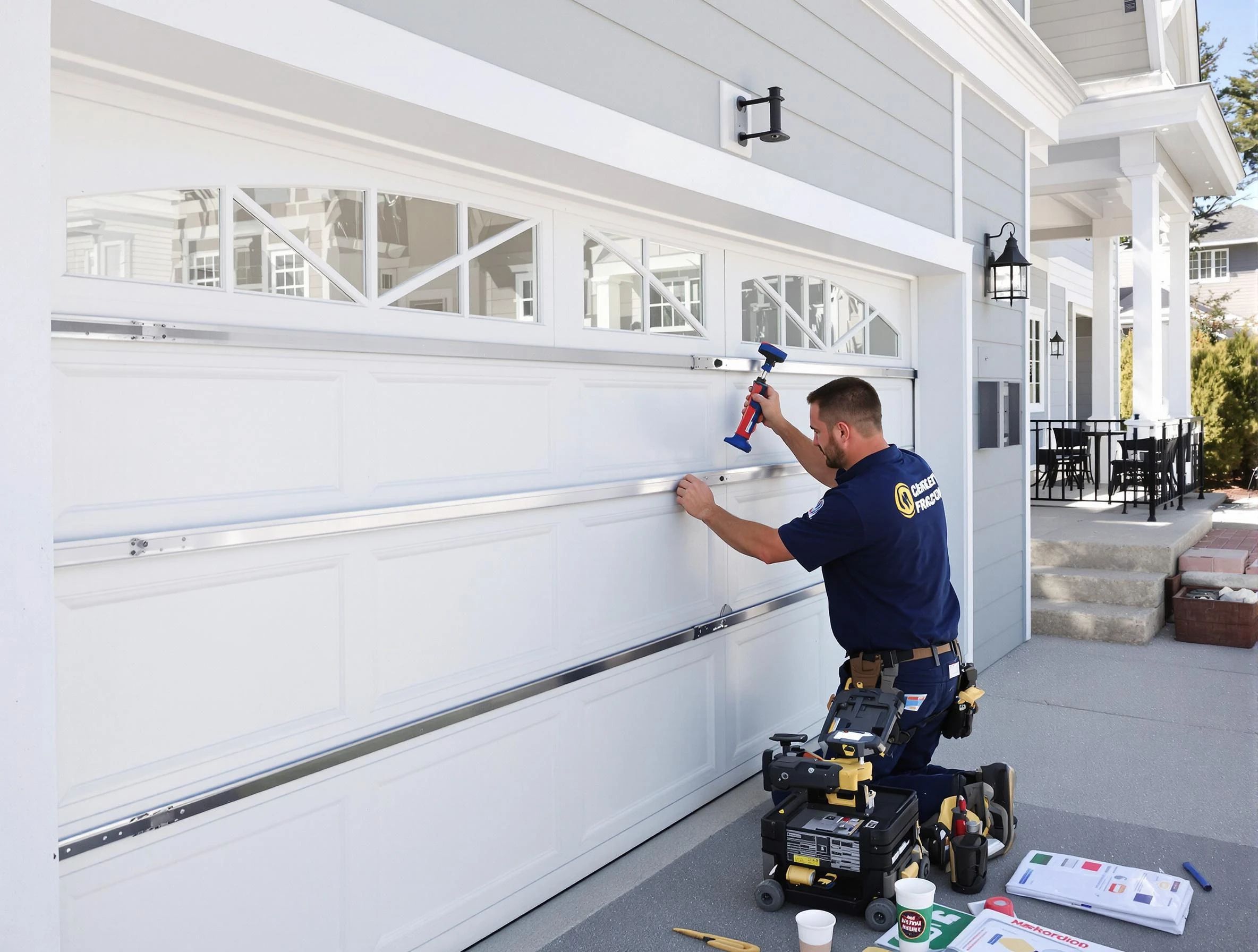 Professional garage door installation by Brook Highland Garage Door Repair in Brook Highland