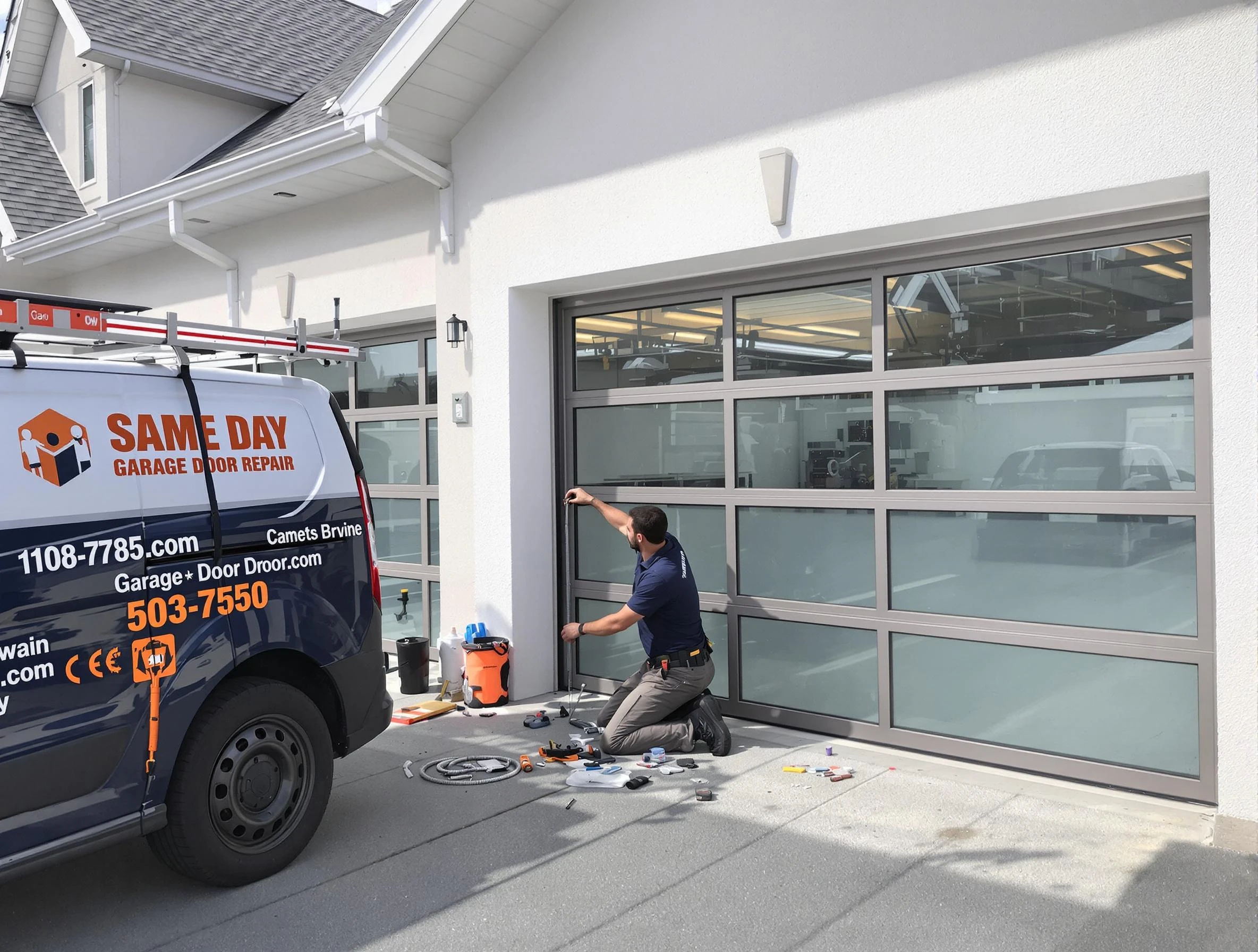 Same-day garage door repair service by Brook Highland Garage Door Repair in Brook Highland